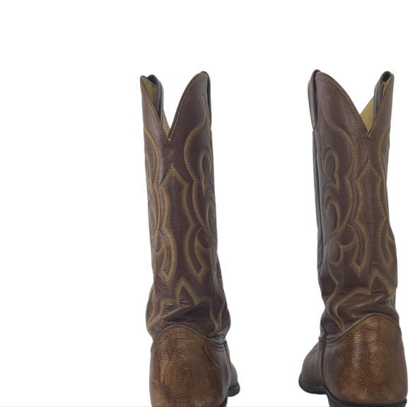 Nocona Men's Brown Boots size 9d - Picture 8 of 10